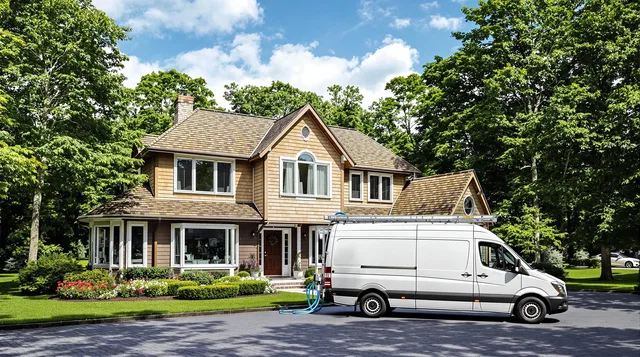 Medway Dryer Vent Cleaning dryer vent cleaning crew working in Millis, MA