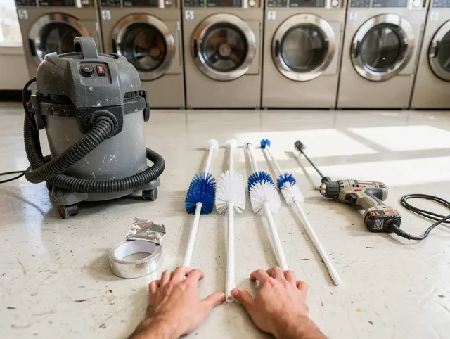 Commercial-grade dryer vent cleaning by Medway Dryer Vent Cleaning in Medway