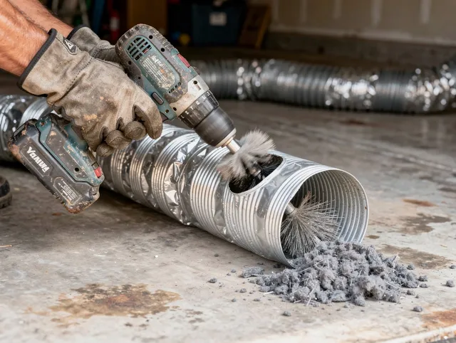 Professional duct cleaning by Medway Dryer Vent Cleaning in Medway